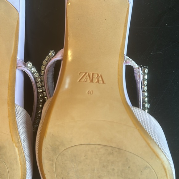 ZARA lilac kitten heel size 40 - Picture 5 of 9